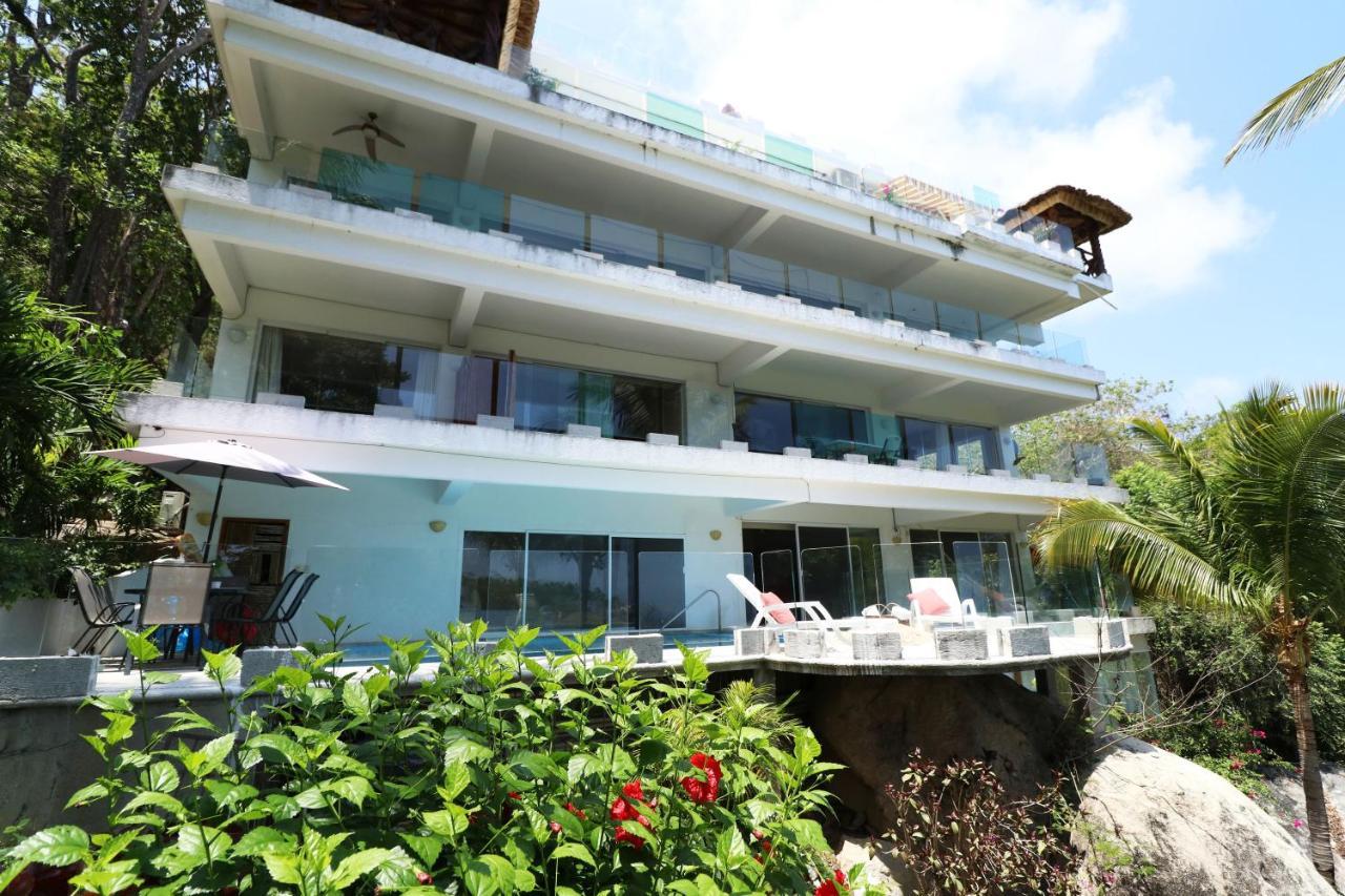 Depa En Playa Con Alberca Privada Lägenhet Acapulco Exteriör bild